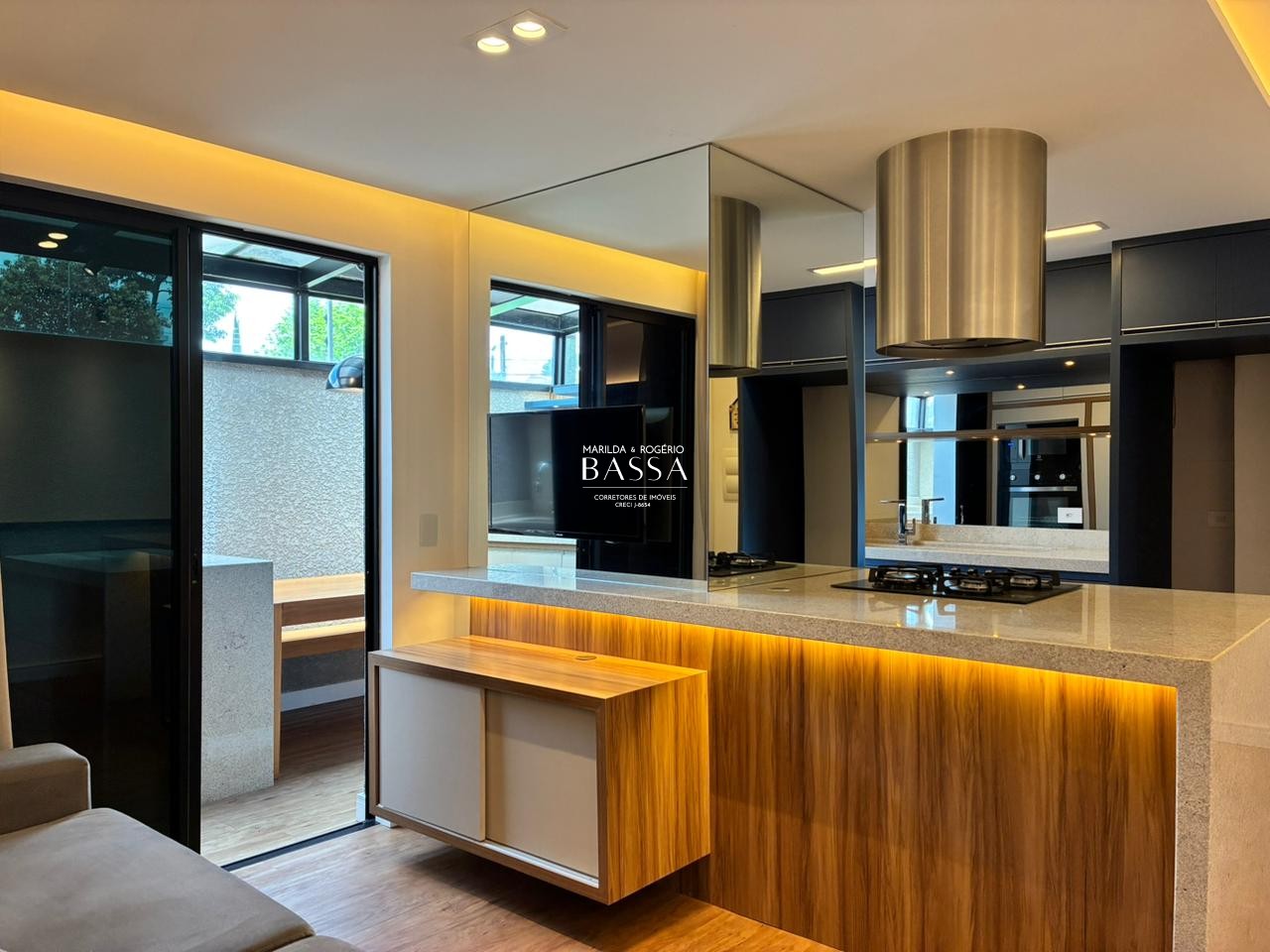 Apartamento Central com Garden e vaga de garagem coberta próximo ao Shopping São José